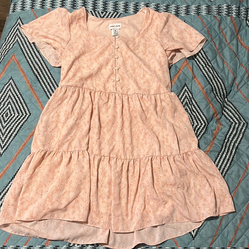 Pink summery dress